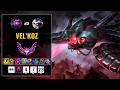 Vel'Koz vs Sona: 💀 SOPORTE con 33k DAÑO? | Vel'Koz 100% PELEAS | COSECHA OSCURA | 26.07