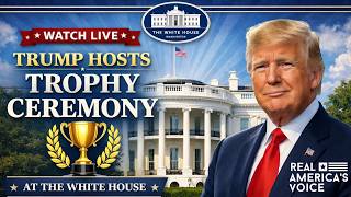 WATCH LIVE: Trump Hosts Trophy Ceremony at the White House | Full Event Coverage