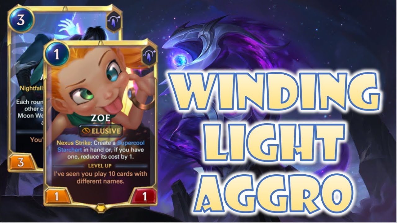Winding Light Aphelios Is Still One of My Favorites This Season! Legends of Runeterra Ranked Stream