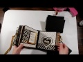 Golden Romance 6x6 Mini Album Tutorial - Part 1