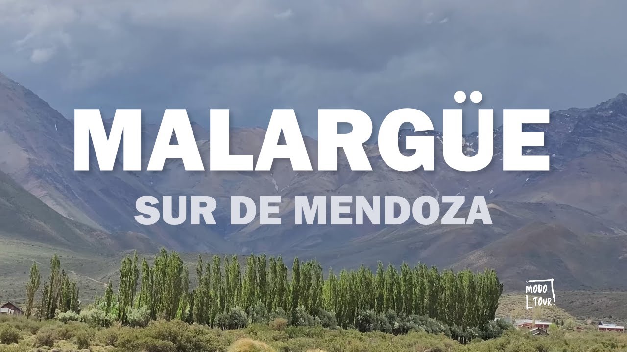Encantador MALARGUE - RUTA 40 - Primavera Verano - Sur de MENDOZA - Patagonia Argentina