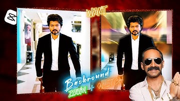 Background Zoom Glitch Tutorial in Capcut | Kishan Editz
