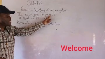 How Is Rationalization of Conjugate Surd Solved @Fischer Math