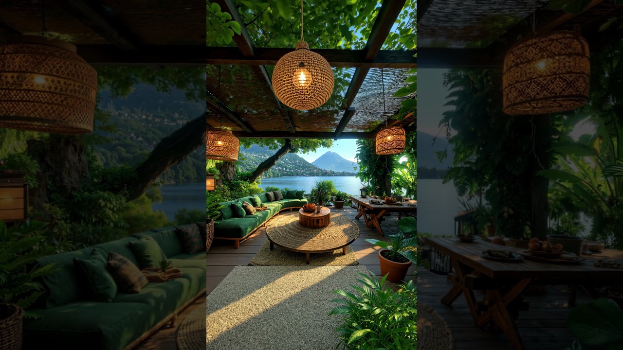 Lakeside Lounge Vibes 🌿🌊 | A peaceful escape into nature 