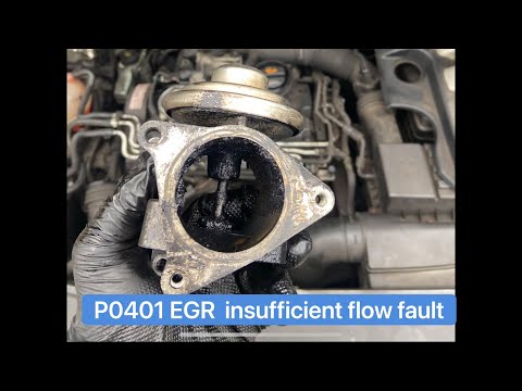P0401 VW Audi EGR fault insufficient flow