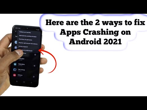 How to fix Apps keeps crashing on Android - Apps don’t works - WebView disable