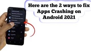 How to fix Apps keeps crashing on Android - Apps don’t works - WebView disable screenshot 4