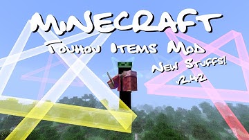 Touhou Items Mod with New Update Items [Mod Review] [EN] [1.6.4]