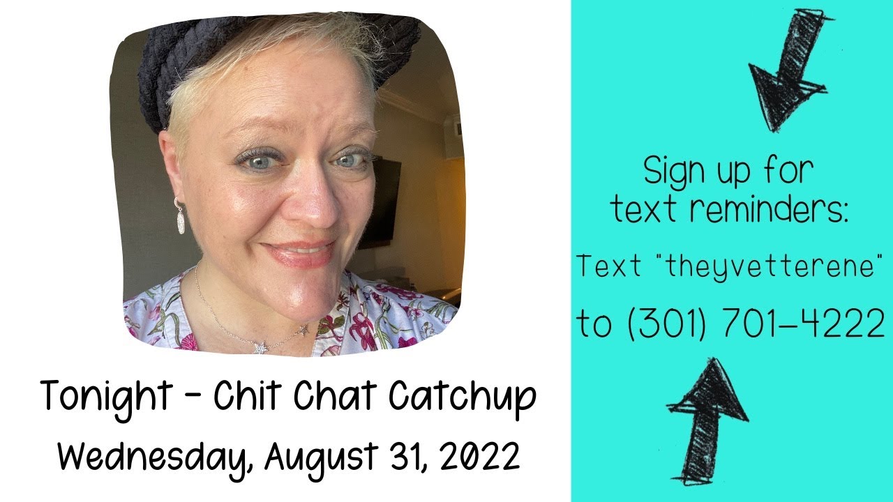 Live Chit Chat August 31 2022 | LIVE Chit Chat to Catch Up!! - YouTube