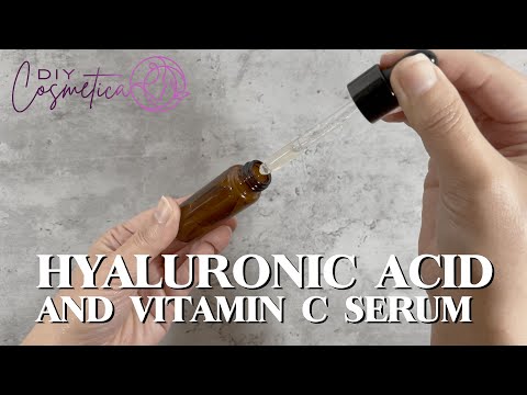 DIY - How To Make HYALURONIC ACID VITAMIN C SERUM (Recipe and Tutorial)