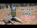 Water Jerry Can Hack for your 4WD setup and Camping (Food grade hose and costs less than $15)