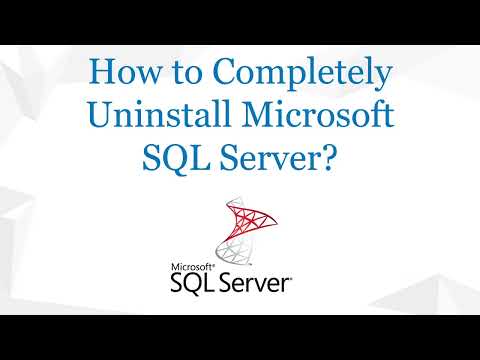 How to completely uninstall Microsoft SQL Server