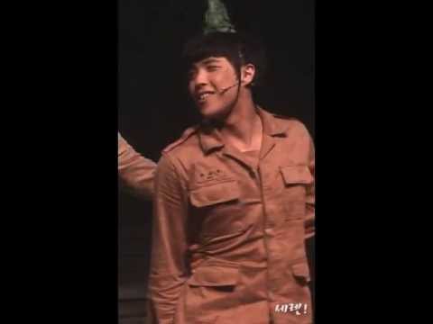 20130713 여신님이보고계셔 커튼콜 (박정원)