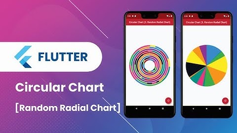Flutter Widget | 96 | 3. Circular Chart [Random Radial Chart] Useful Widget in Flutter | Speed Code