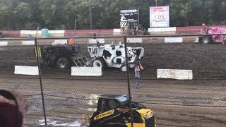 7-25-19 Madison County Fair Combine Derby Heat 2