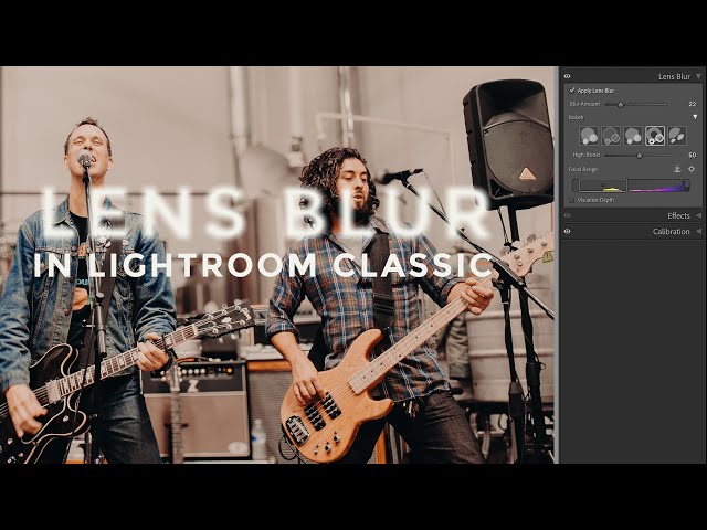 Lightroom Lens Blur - Natural Looking Artificial B...