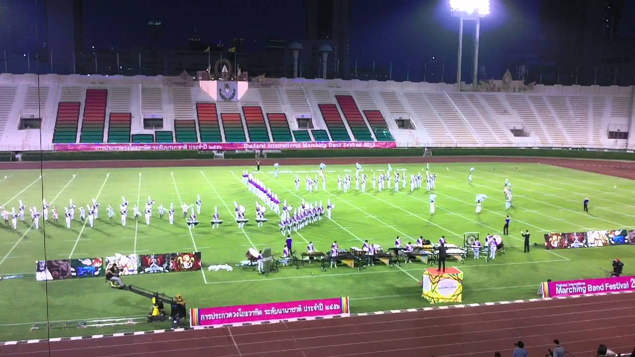 Champion 2013 Thailand International Marching Band Festival - Suranaree marching band