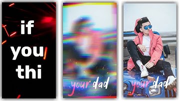 New kinemaster attitude video editing | kinemaster video editing | attitude status editing video