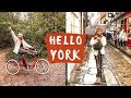 York England Vlog - Things to do in York with Jorvik Tricyles