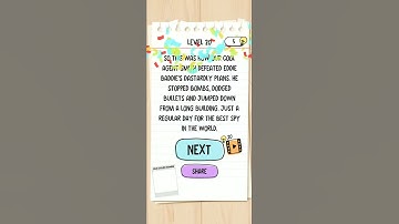 Brain Test 2 | Agent Smith | Level 20 - That