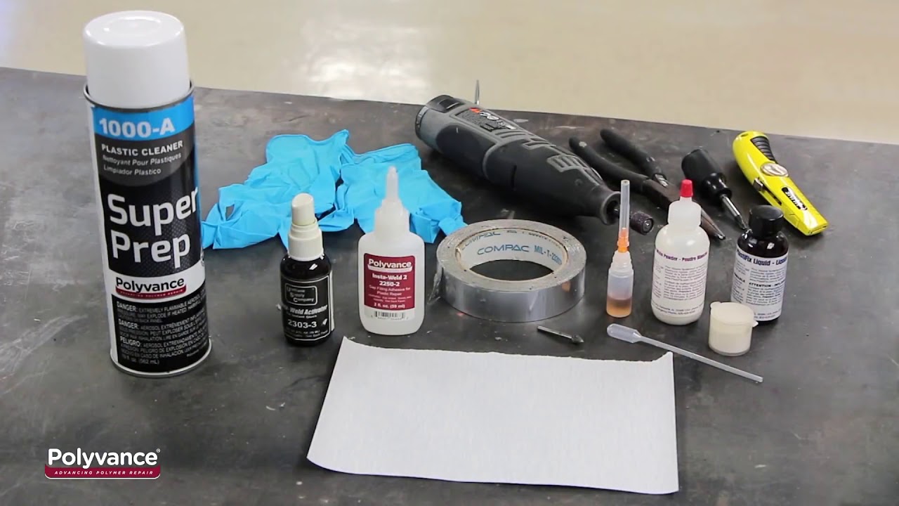 Performing and Estimating Plastic Repair With Polyvance (Repair