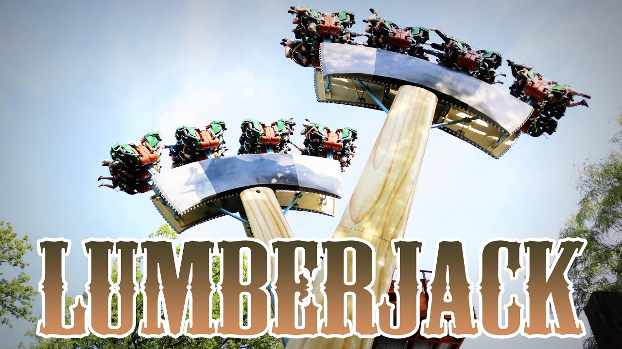Lumberjack ride experience CanadasWonderlandNews YouTube