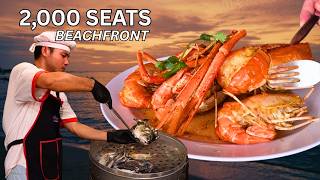 How a 2,000 Seat Seafood Restaurant Cooks Live Seafood Every Day - Behind the Scenes