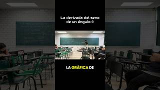 La derivada del seno de un ángulo θ