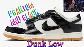 Nike Dunk Low Black Phantom 2024