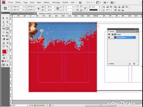 InDesign CS4 : Importer un fichier Photoshop natif .PSD