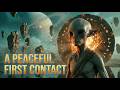 "Beyond the Galaxy: A Peaceful First Contact" AI Short Film space universe sci-fi 4K