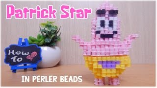 3D Perler Bead Tutorial Patrick Star (SpongeBob Squarepants)