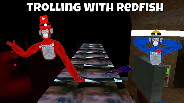 Trolling With RedFish In Big Scary! (FishTank)