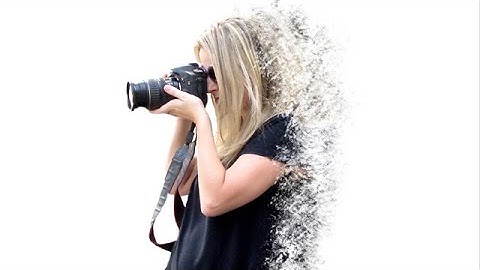 Tutorial Gimp - Disintegration effect