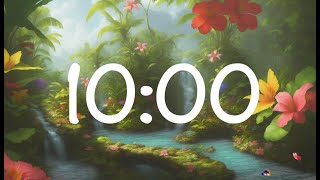 10 minute timer countdown with relaxing lofi music screenshot 1