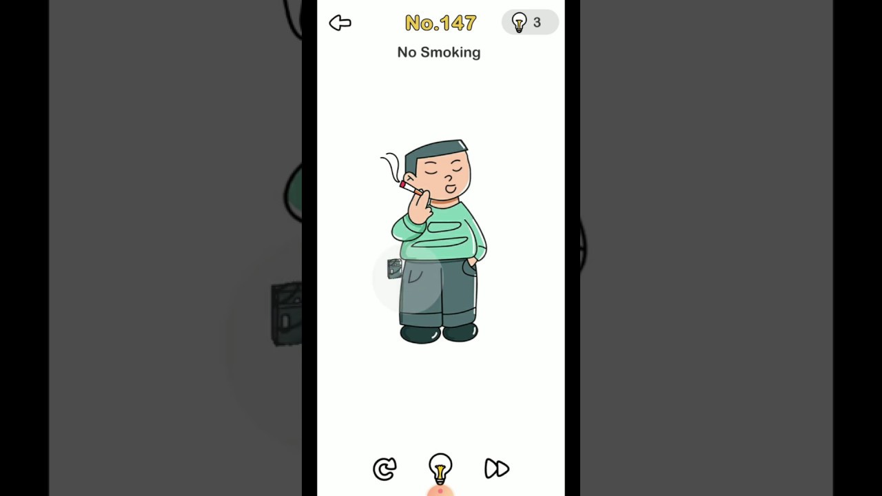 BRAIN OUT LEVEL 147 NO SMOKING YouTube