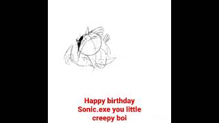 Sonic.exe tell your a p*ssy Sonic.exe 10th Anniversary special