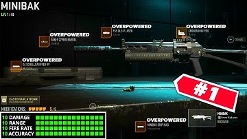 the *NEW* #1 FASTEST KILLING MINIBAK Class in Modern Warfare 2! Best MINIBAK Class Setup - COD MW2