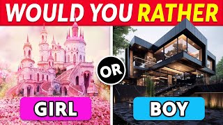 Would You Rather...? Girl VS Boy Edition 👦👧 screenshot 3