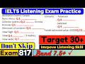 IELTS Listening Practice Test 2025 with Answers [Real Exam - 817 ]