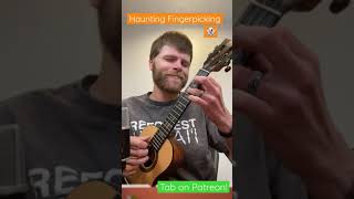 Learn this HAUNTING fingerpicking pattern on your ukulele… 👻 🎃 #fingerpickingshorts