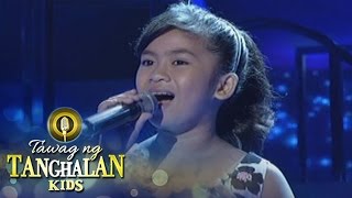 Tawag ng Tanghalan Kids: Taryl Macato | Your Love
