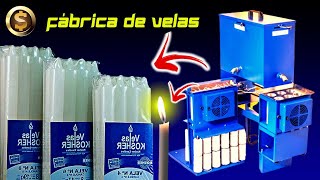 FÁBRICA DE VELA: Ideia de Negócio Para Ganhar Dinheiro Com Máquina de Fazer Vela