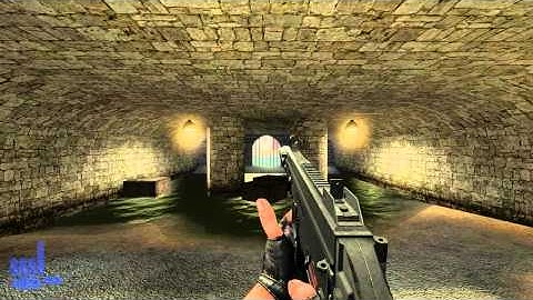 [CS:S] BC2 UMP45 Remake Preview Video