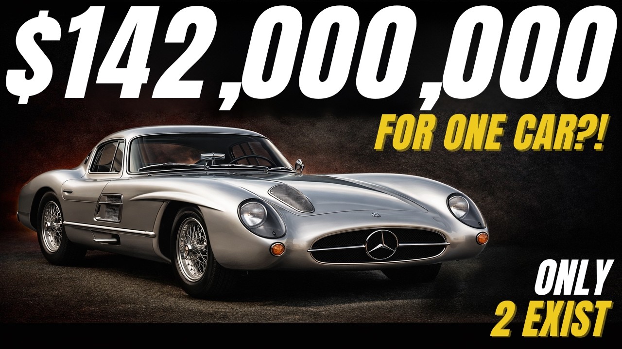 The World's Most Expensive Car | 300 SLR - YouTube