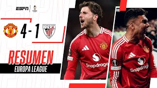 Thumbnail for NO HUBO REMONTADA: PALIZA DEL UNITED PARA JUGAR LA FINAL | M. United 4-1 Ath. Club | RESUMEN
