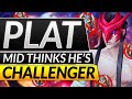 PLAT YONE MAIN Thinks He's Challenger - What EVERY MIDLANER MUST Know - LoL Guide