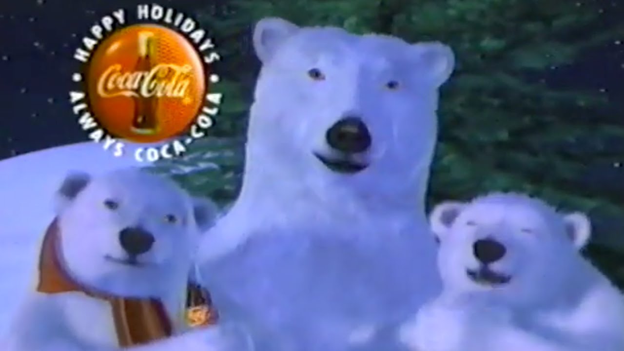 Coca Cola Polar Bear Christmas Commercial Youtube