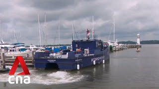 Singapore's first fully-electric cargo vessel with zero emissions debuts