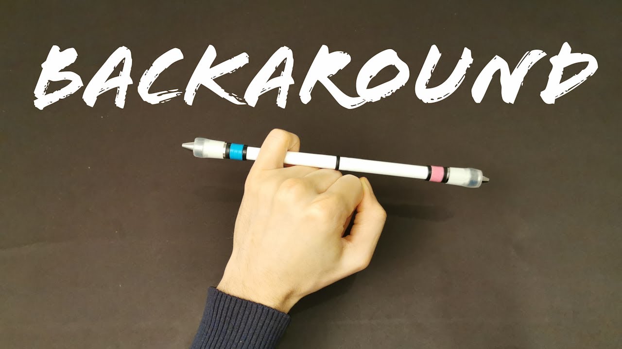 How to Do the Korean Backaround pen spinning trick « Prop Tricks